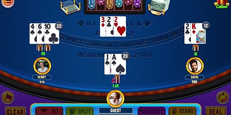 Blackjack - Trò chơi trực tuyến nổi tiếng toàn cầu
